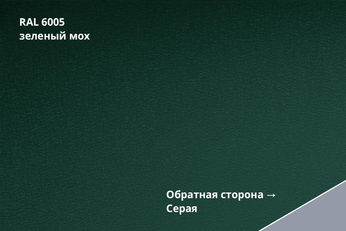 RAL 6005 (Зелёный мох)